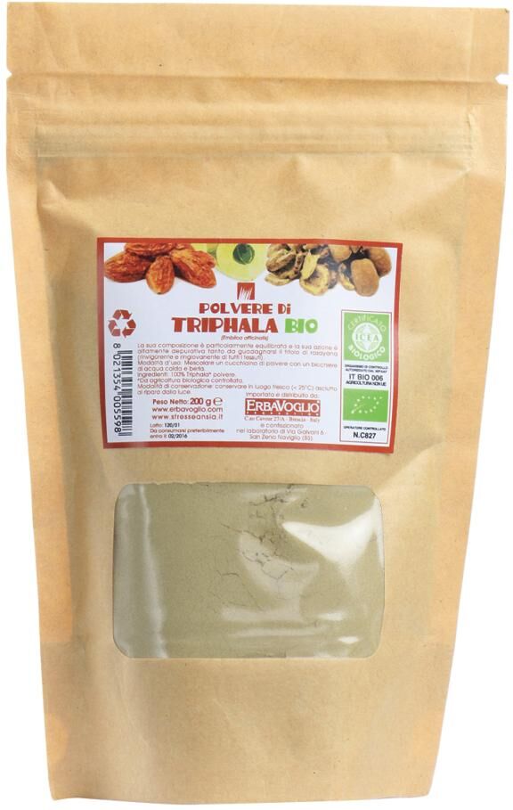 ERBAVOGLIO PRODUCTION Srl TRIPHALA POLVERE BIO 200G