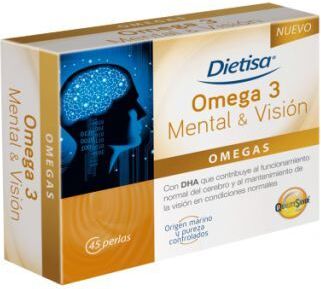 Dietisa Omega 3 Mental & Vision 45 pearls