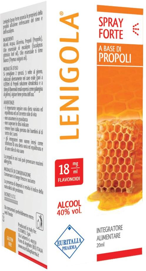 EURITALIA PHARMA (div.CoSWELL) Lenigola - Spray Forte 20 ml