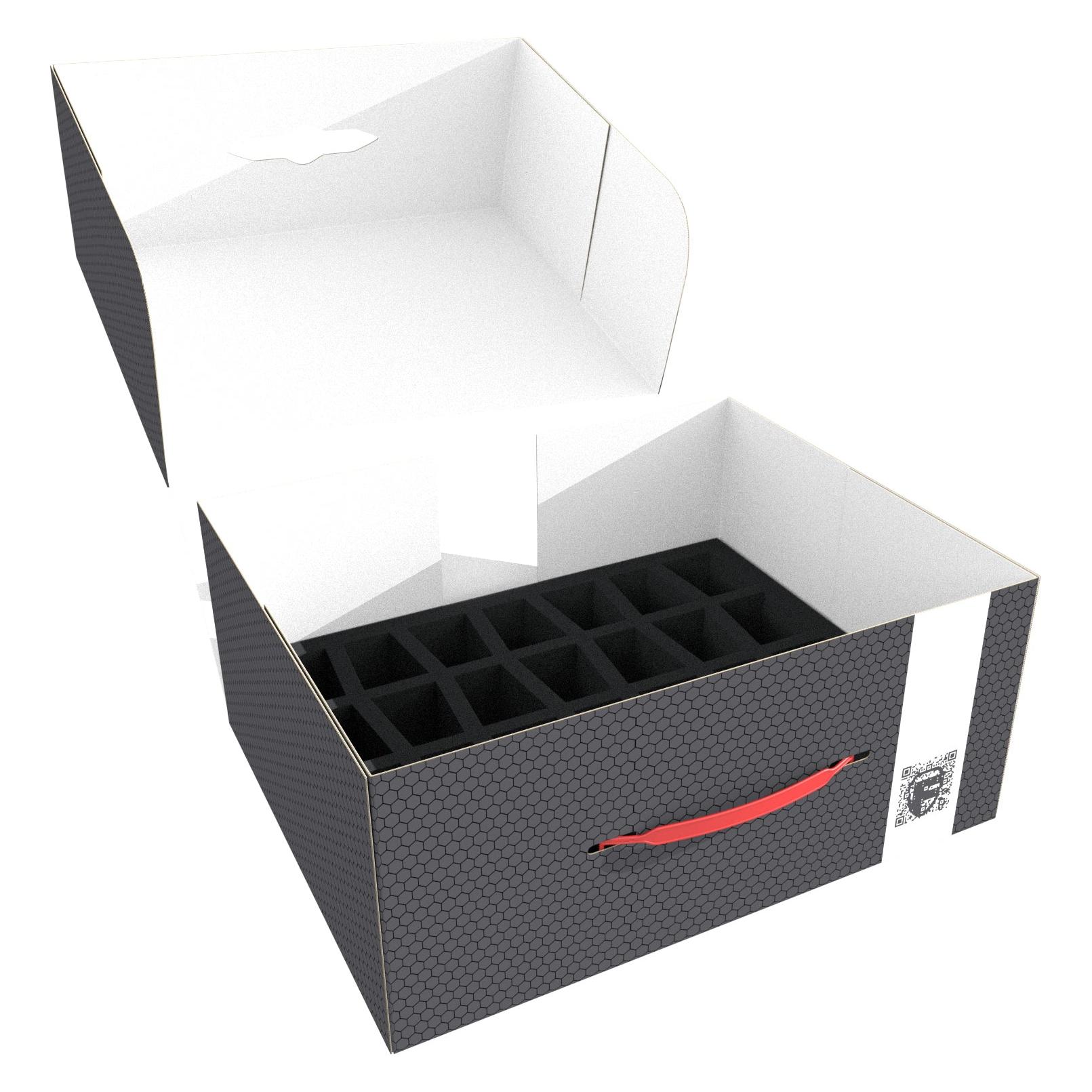 Feldherr FH57339 - Lagerbox M - für Miniaturen mit grosser Basis (Karton, Kunststoff) (FH57339)