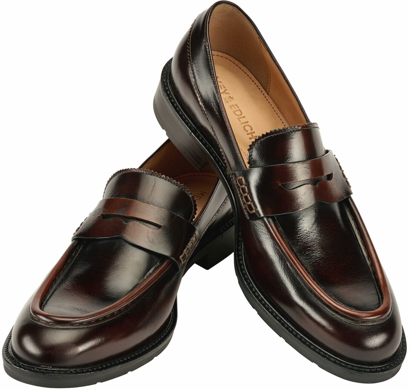 Mey & Edlich Klassischer Penny-Loafer Braun 44
