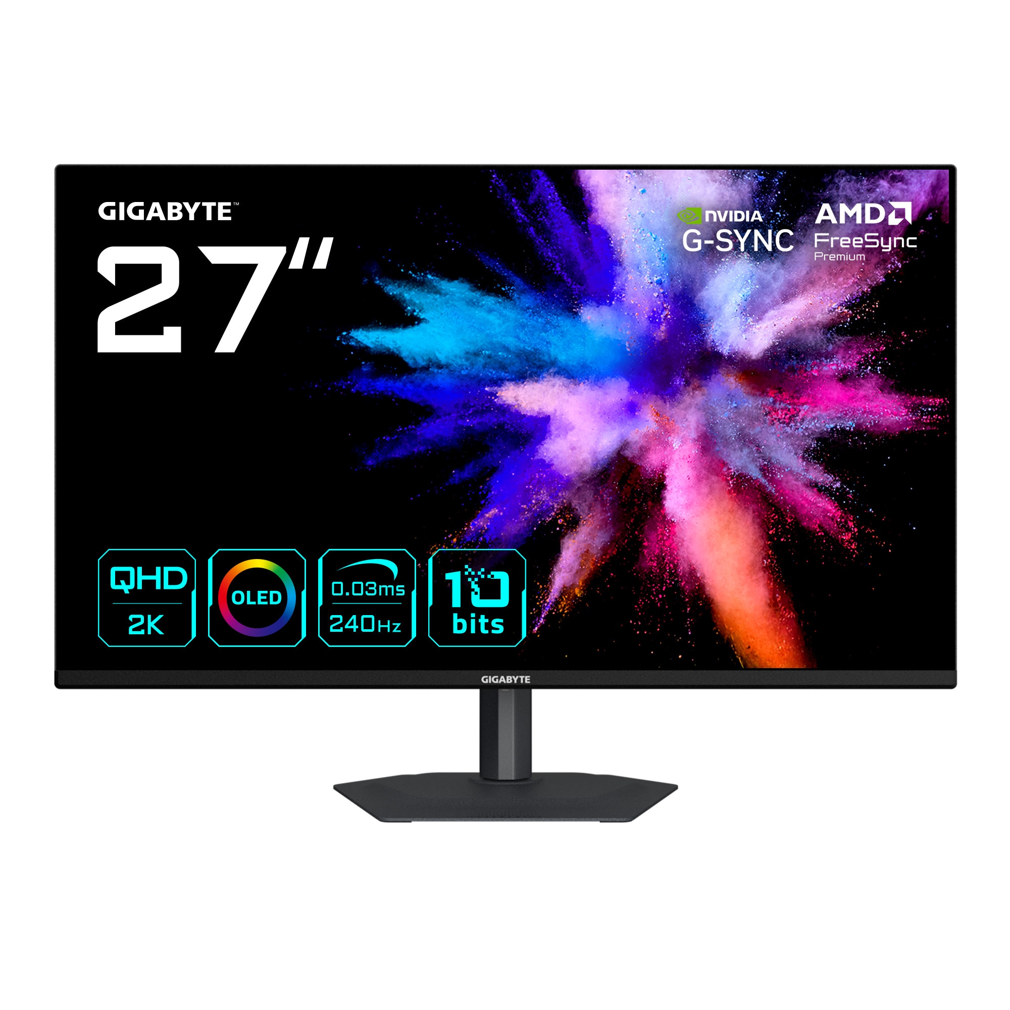 GIGABYTE GO27Q24A 27 Zoll WQHD Quantum Dot Panel 16:9 240 Hz Gaming Monitor