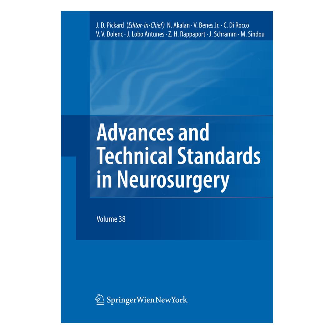 Springer Advances and Technical Standards in Neurosurgery (Englisch, Softcover) (55549812)