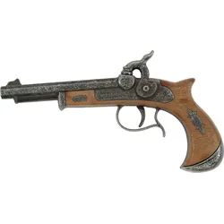 J.G. Schrödel - Derringer, Einzelschuss-Pistole. Knalllautstärke: 125 db