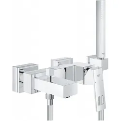 Grohe, Duscharmatur + Badewannenarmatur, Eurocube Einhand-Wannenbatterie