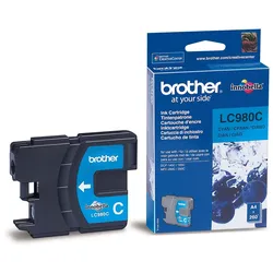 Brother Original LC-980C Druckerpatrone cyan 260 Seiten (LC980C)