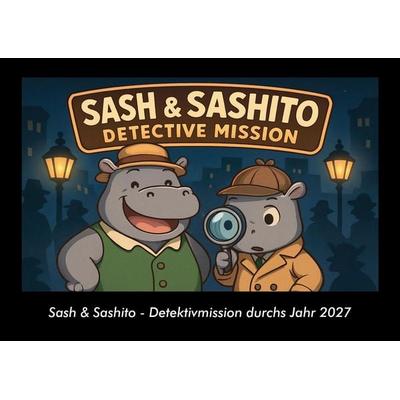 Sash & Sashito - Detektivmission durchs Jahr 2027 Fotokalender DIN A3