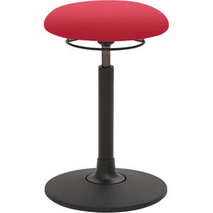 Mayer Fitness-Hocker myMOBILIS, 1166 30311, Pendelhocker, Stoff, rot