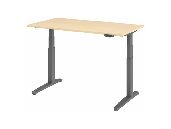 XBHM 14 GG Schreibtisch elektrisch höhenverstellbar Ahorn