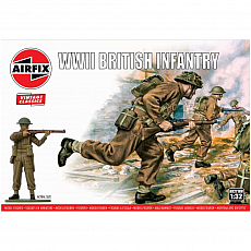 Airfix - WWII British Infantry - Vintage Classics - 1:32 - 14 Teile 306298