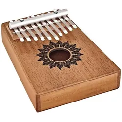 Meinl Sonic Energy Kalimba KL1008H mit Stimmgabel (Perkussion), Perkussion, Braun