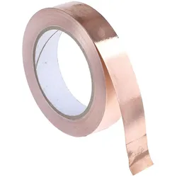 RS PRO, Klebeband, Copper foil shielding tape 25mmx 33m (25 mm)