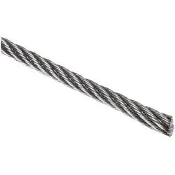 RS PRO, Seil, Drahtseil 4mm 75m (75 m)