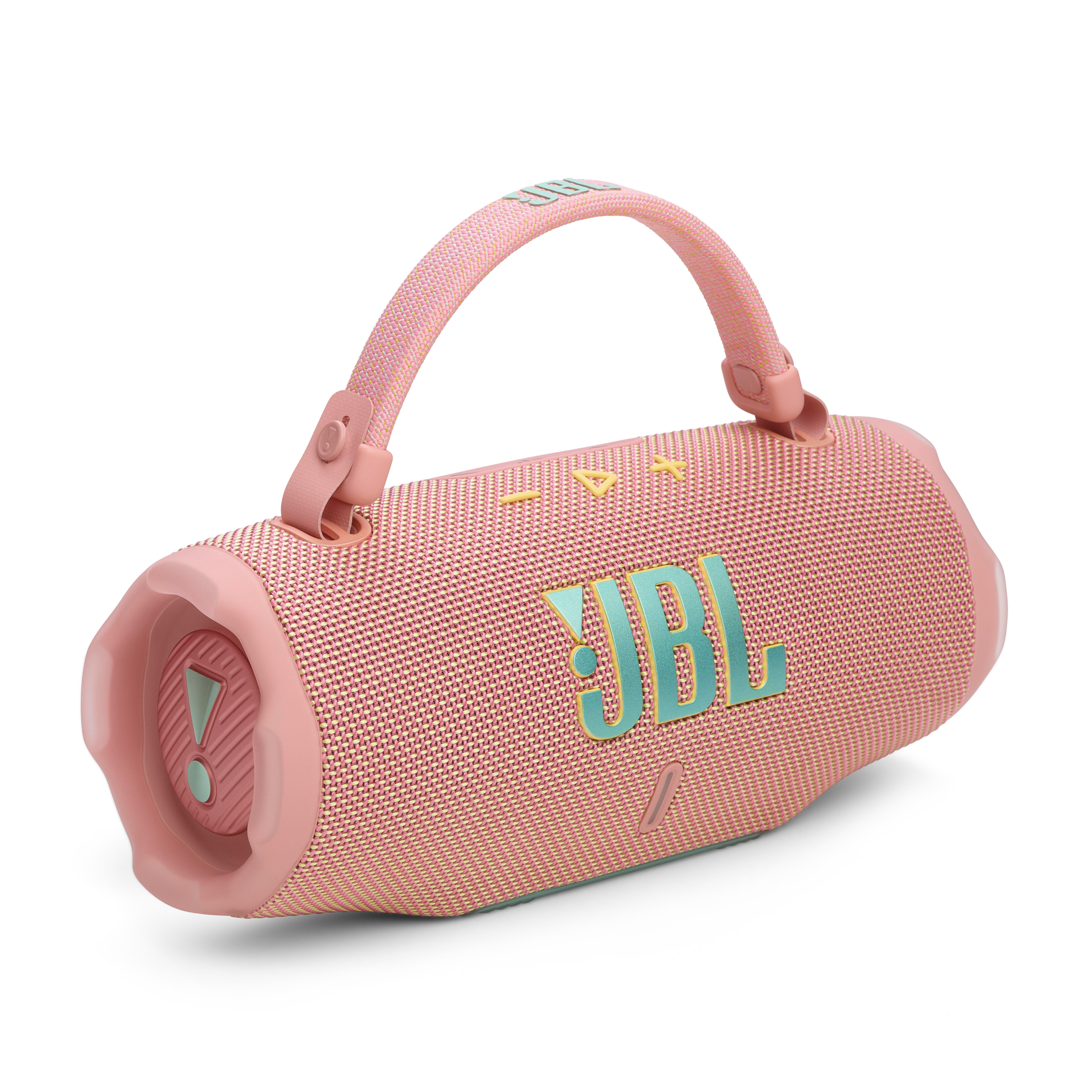JBL Charge 6 Tragbarer Bluetooth-Lautsprecher pink