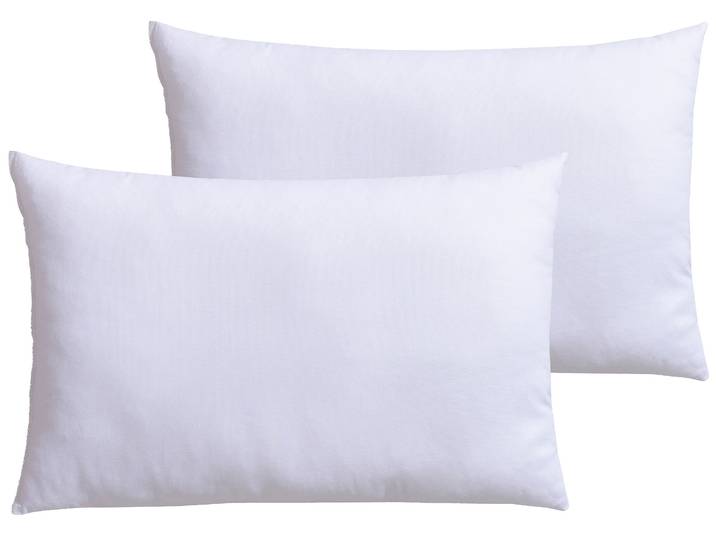 Microfaserkissen FAN Kissenparade , weiss (weiß), B:40cm L:60cm, Bezug: 100% Baumwolle. Füllung: 100% Polyester, Kopfkissen, Microfaserkissen, Allround-Kissen im Spar-Set