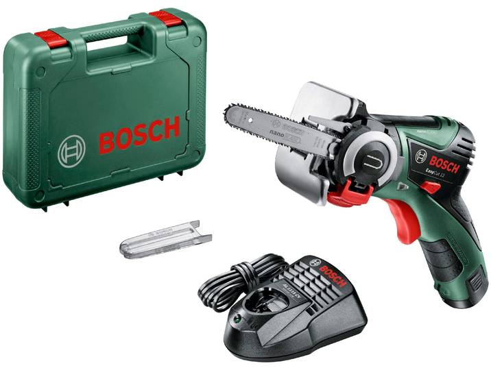 Akku-Multisäge BOSCH HOME & GARDEN EasyCut 12 nanoBLADE-Säge , bunt (schwarz, rot, grün), B:29,1mm H:102mm L:385mm, Sägemaschinen, Akku-Multisäge, mit Akku 12 V/2,0Ah und Ladegerät