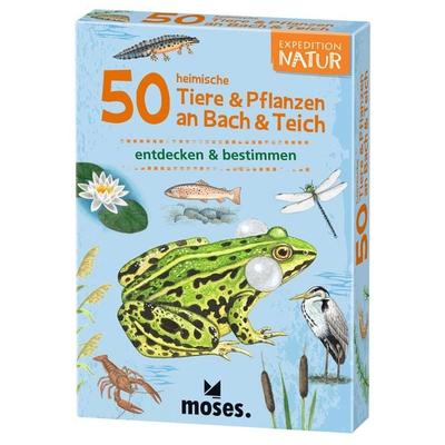 Expedition Natur - 50 heimische Tiere & Pflanzen an Bach & Teich