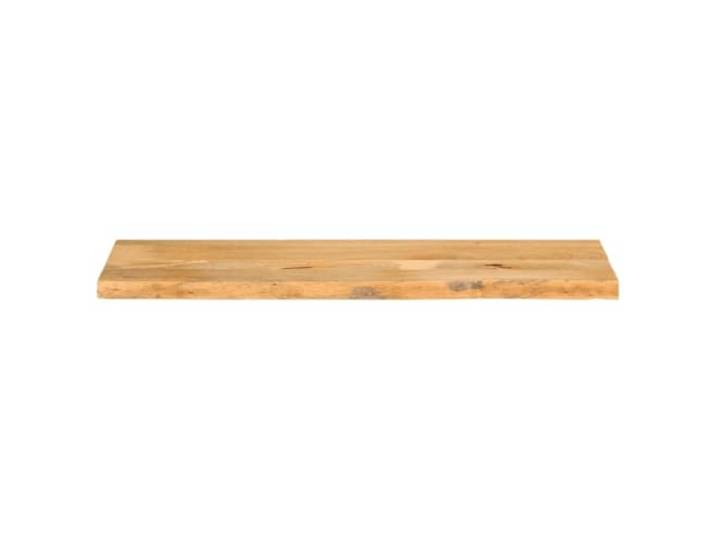 KTHLBRH Ersatz-Tischplatte Mango 110 x 40 x 3,8 cm Tropenholz, rustikaler Rand, glatte Oberfläche, leicht zu reinigen, für den Innenbereich