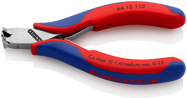 Pinces coupantes de devant pour l’électronique Knipex (64 12 115)