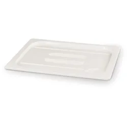 Hendi 12x Gastronorm Deckel,GN 1/3,Weiß,325x176mm