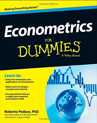 Roberto Pedace - Econometrics For Dummies - Preis vom 10.10.2026 11:48:34 h