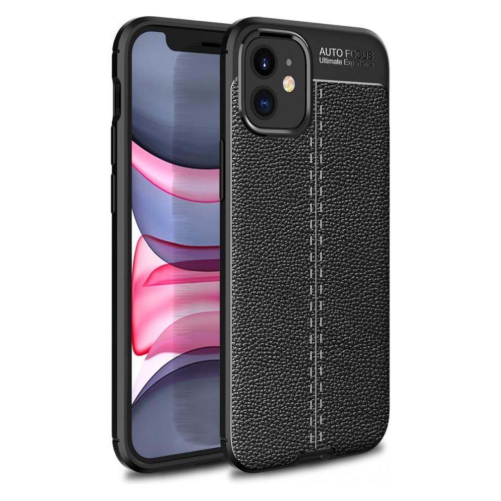 Screenguard Apple iPhone 12 mini Hülle Leather Design TPU Cover (Apple iPhone 12 mini) (00027025)