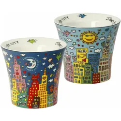 Goebel James Rizzi - My New York City, Eierbecher, Mehrfarbig