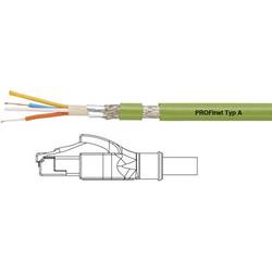 HELU 806398-1 RJ45 Patchkabel CAT 5e SF/UTP 10.00 m Grün PVC-Mantel, starrer Innenleiter, Geflechtschirm, Folienschirm 1 St.