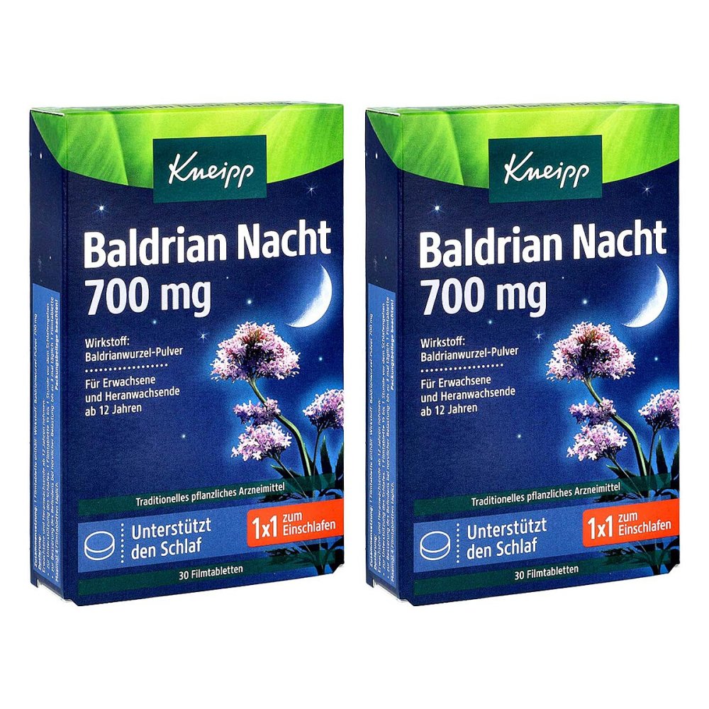 Kneipp GmbH Kneipp Baldrian Nacht 700 Mg Filmtabletten 08102942
