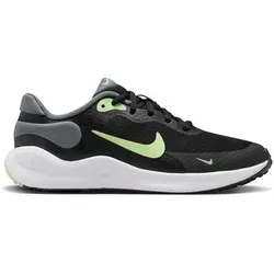 NIKE Kinder Laufschuhe REVOLUTION 7 (GS), Größe 37 1⁄2 in Schwarz BLACK/BARELY VOLT-SMOKE GREY-WHITE