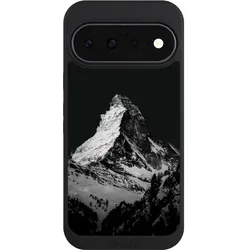 Nivocase Handyhülle für Google Pixel 11 Hülle NIVOpure Case Schwarz Alpspitze Berg Schnee (Google Pixel 11), Smartphone Hülle, Schwarz