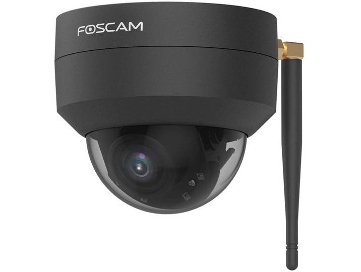 Foscam D4Z Caméra de surveillance sans fil Noir 4MP (2304x1536)\, Double bande WLAN\, PTZ\, Détection intelligente (D4Z-B)
