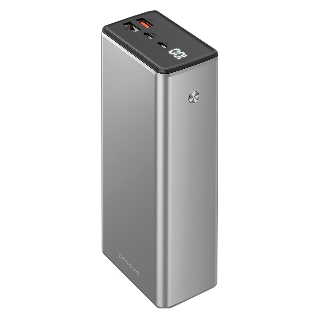 Proove power bank MetalSkin 65W 30000mAh gray (30000 mAh, 65 W) (OTHER)