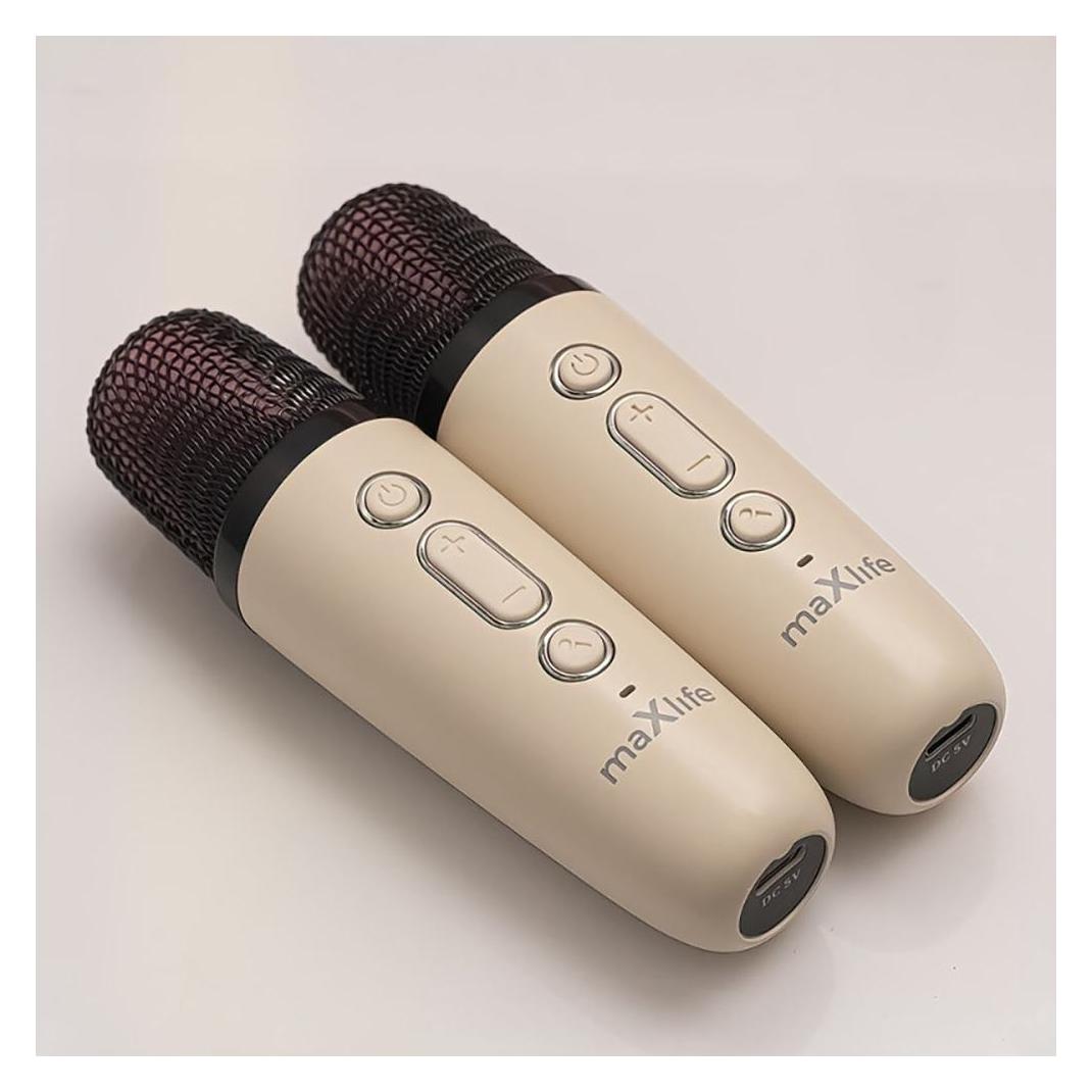 Maxlife Bluetooth Karaoke Lautsprecher MXKS-200 rosa (5 h) (MXKS-200)