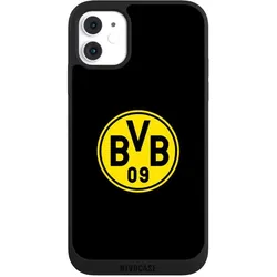 Nivocase Handyhülle für Apple iPhone 11 Hülle NIVOpure Case Schwarz BVB Borussia Dortmund Logo (Apple iPhone 11), Smartphone Hülle, Schwarz