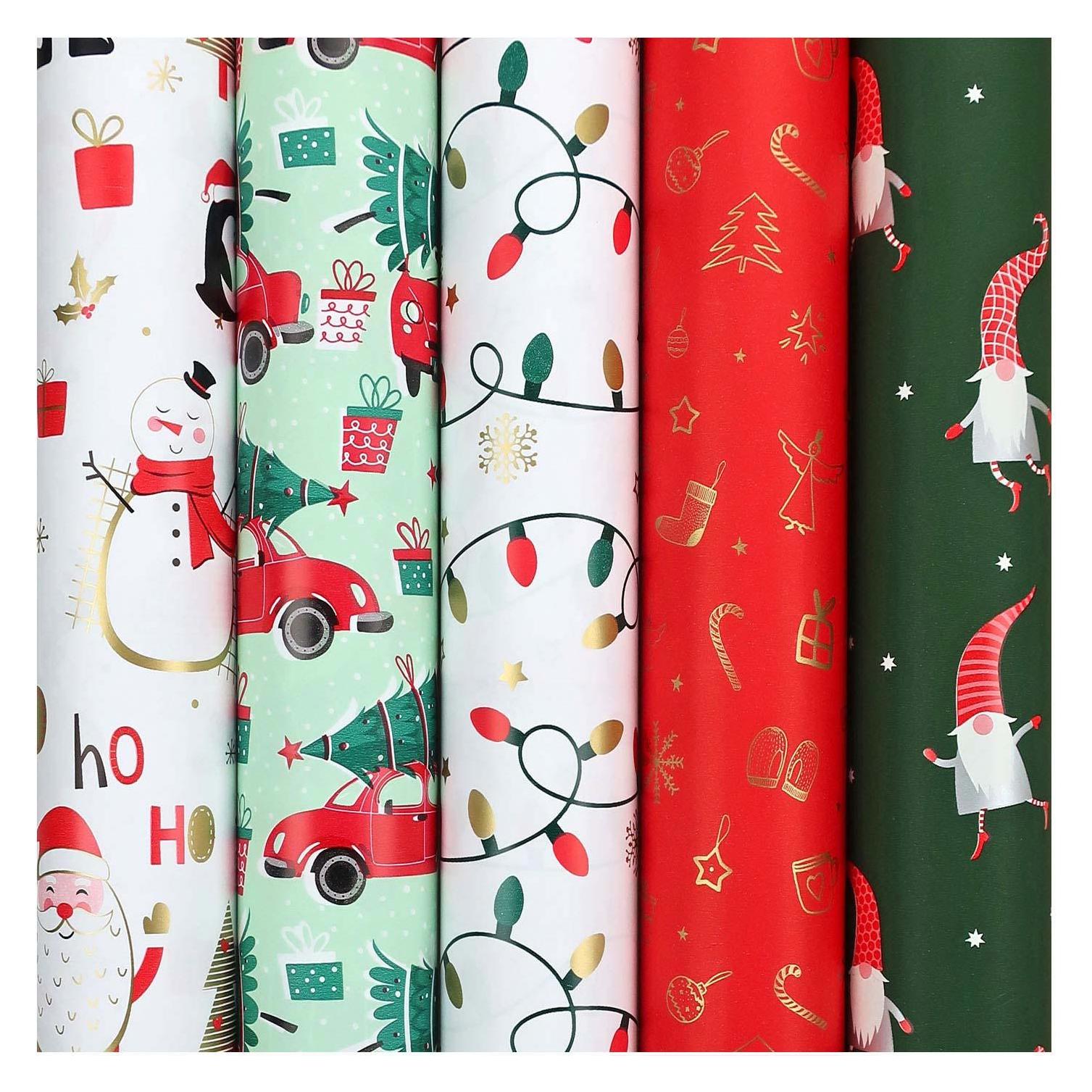 Rotolux Geschenkpapier Weihnachtskollektion, 50 Rollen (21344083)