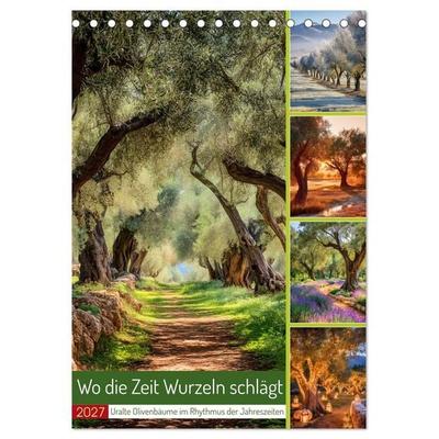 Wo die Zeit Wurzeln schlägt (Tischkalender 2027 DIN A5 hoch), CALVENDO Monatskalender