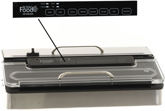 Royal Food RoyalFood VSP 4400 INOX - Machine sous-vide - Barre de soudure de 40 cm