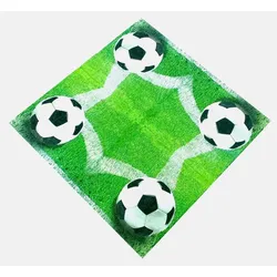 20 Servietten Papierservietten Fußball Party Deko Einweg Servicetten Feier
