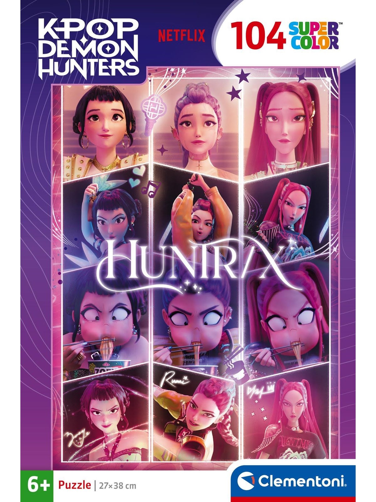 Clementoni K-Pop Demon Hunters 104 brikker