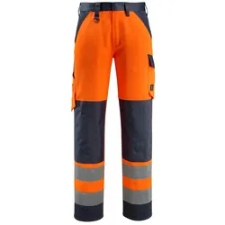 Warnschutz Hose "MAITLAND" Safe Light - 90C58 - orange/schwarzblau