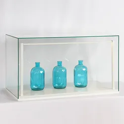 Haubenvitrine Glas Aufsatzvitrine DLG-44A