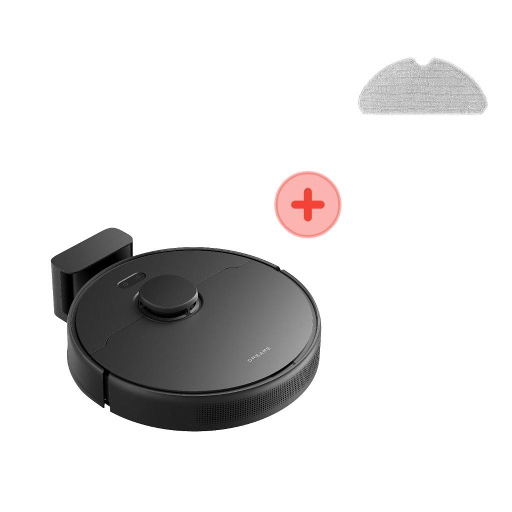 Dreame D9 max gens 2 Staubsauger Roboter Vormax-Saugsystem mit 6.000 Pa Saugkraft Saugroboter Schwarz