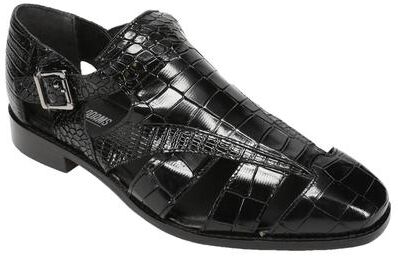 Stacy Adams Calandro - Mens 7 Black Sandal Medium