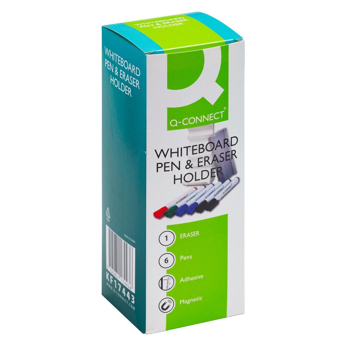 Q-Connect Boardmarker-Halter befüllt weiss (KF17443)