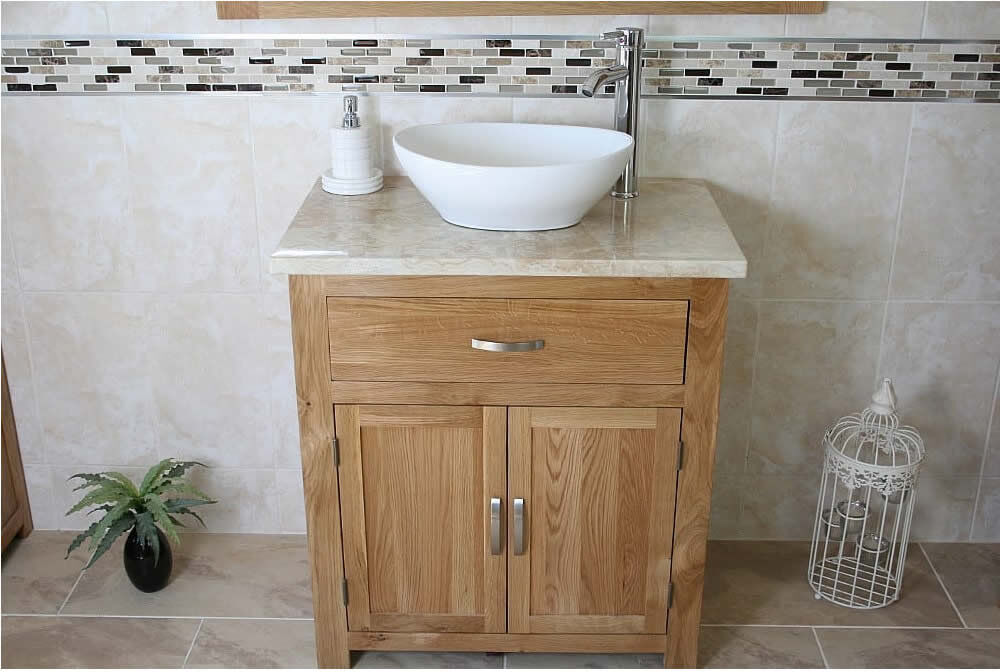 Belfry Bathroom Deltoro 751 mm Freestanding Single Vanity with Vessel Ceramic Basin 751mm W