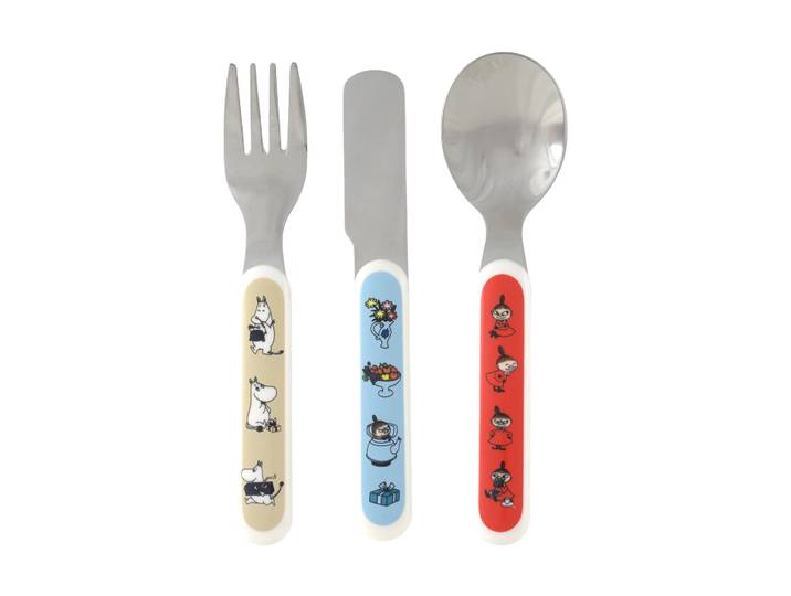 Rätt Start Set de couverts Mumin Lilla My 3 pièces Mult