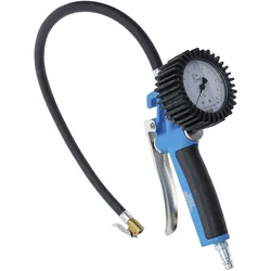BGS 55410 Druckluft Reifenfüllpistole Reifenfüller geeicht 0 - 10 bar Füllschlauchs ca. 540mm