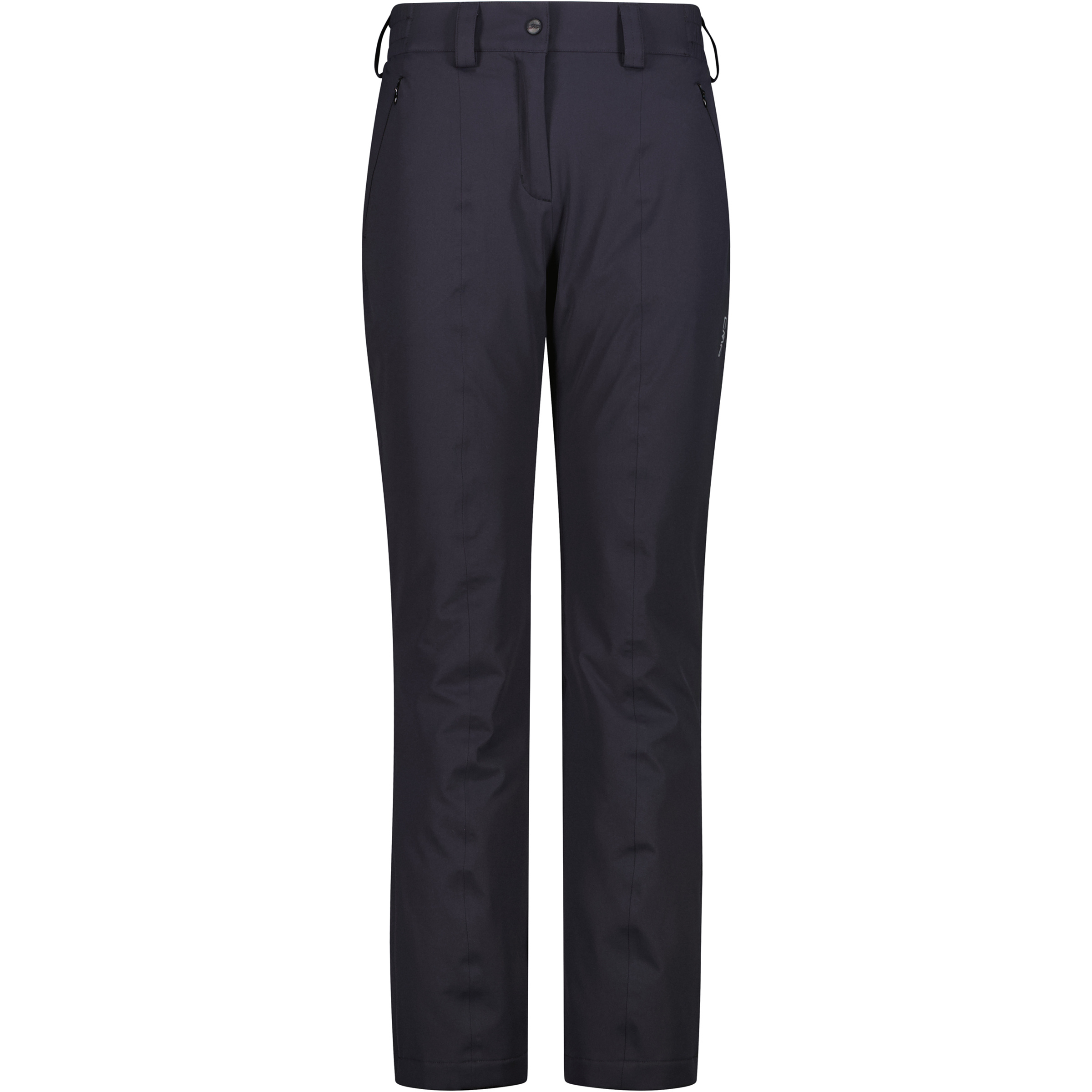 CMP Twill Stretch Skihose Damen Isolationshose grau Größe M Skifahren Isolierend Wasserabweisend