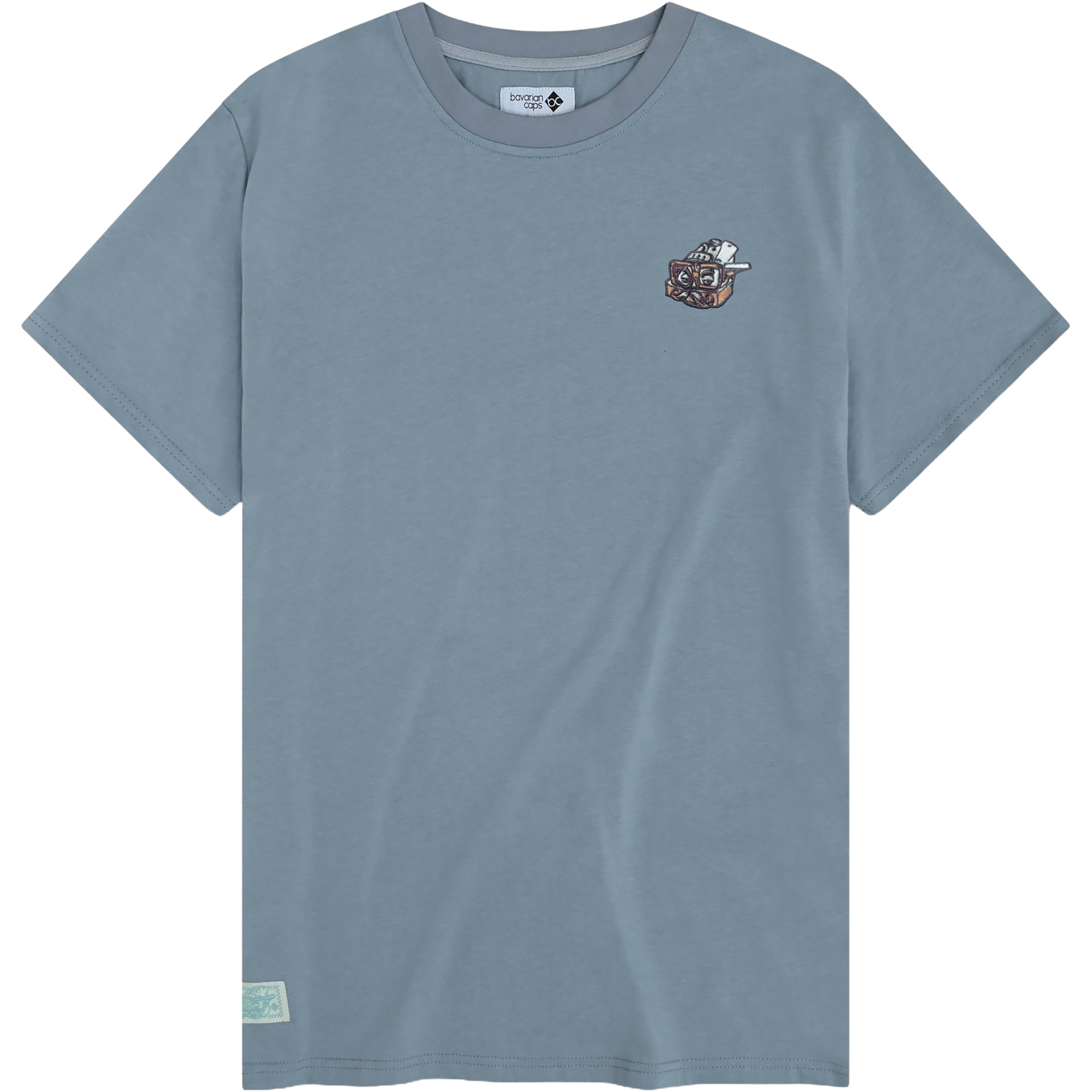 Bavarian Caps Bavarian Trinity Herren T-Shirts blau Größe 3XL Lifestyle Hautfreundlich